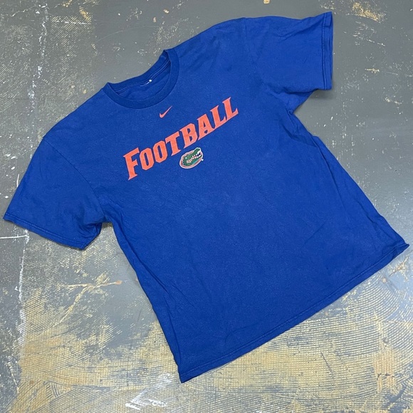 Nike Other - Nike Florida Gators Football Shirt Team XL Blue Trask Tebow